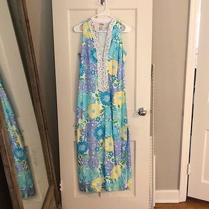 Lilly Pulitzer low plunge maxi.